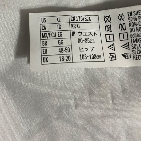 Forever 21 Womens Swim Bikini Bottoms Size XL Striped Beach Tanning Pool Swim - Picture 7 of 11